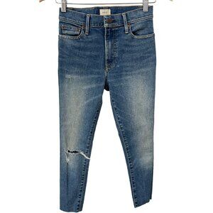 Able Distressed Skinny Jeans Size 24 High Rise Street Fashion Trendy Casual Deni